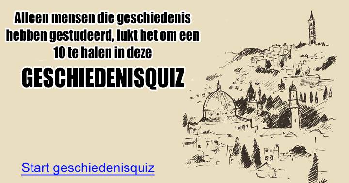 De allerleukste geschiedenisquiz!