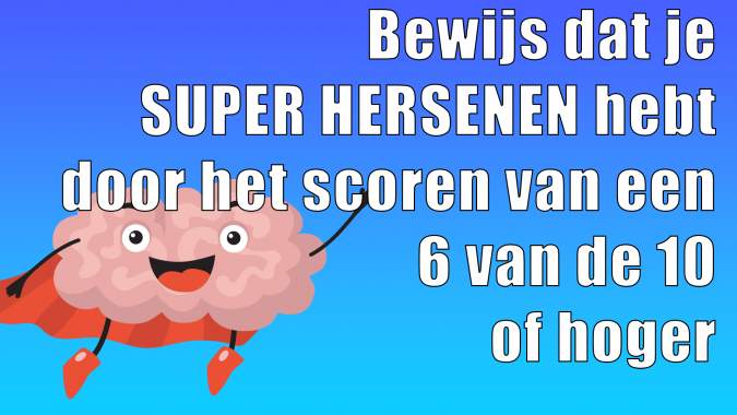 Heb jij een superbrein?