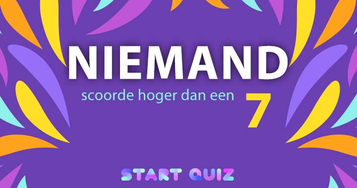 Algemene Kennis Quiz 