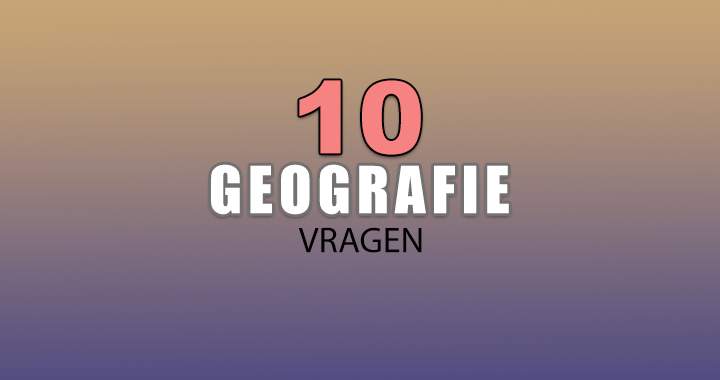 Geografie Trivia