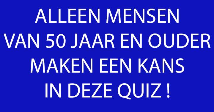 Onder de 50? Dan maak je weinig kans!