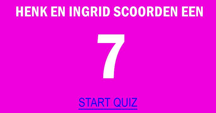 Banner for Versla jij de score van een gemiddelde 7?