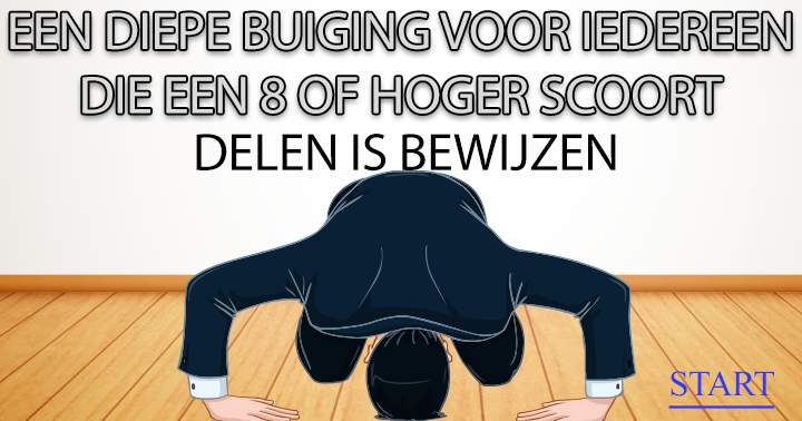 Mogen wij buigen voor jou?