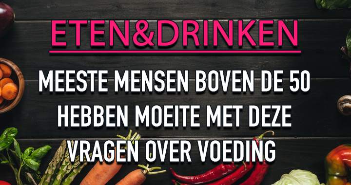 Eten&Drinken Quiz!