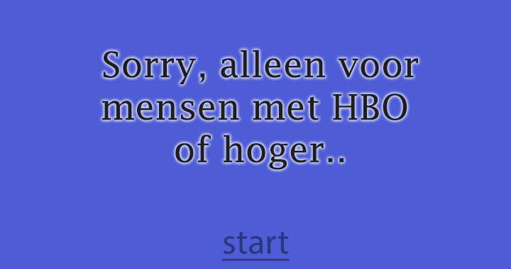 Toch proberen? 