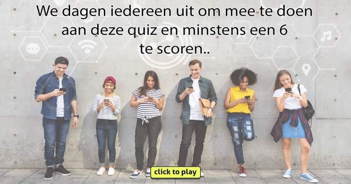 Uitdagende gemengde kennisquiz