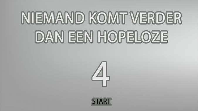 Banner for En dan menen we ook echt niemand!	