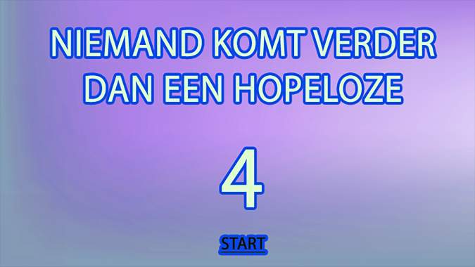 Banner for En dan bedoelen we ook echt niemand!