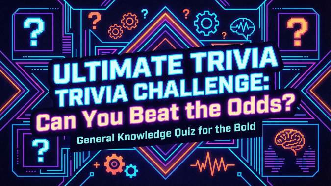 Banner for Test your knowledge with this challenging General Trivia quiz!