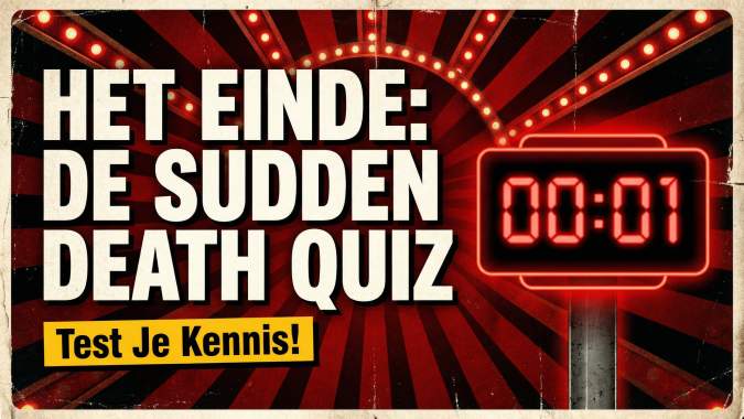 Banner for De ultieme uitdaging: de onmogelijke sudden death quiz!