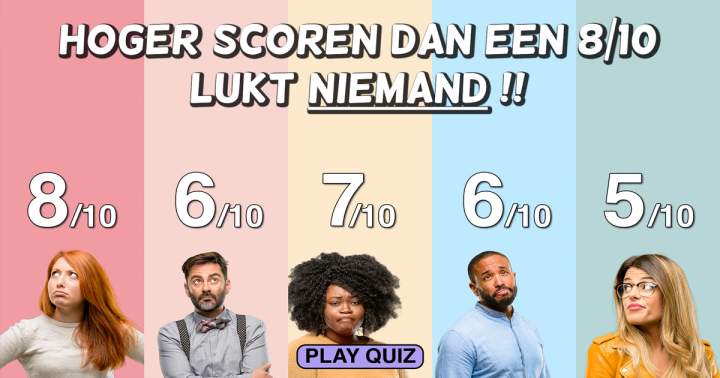 Lastige Algemene Kennis Quiz