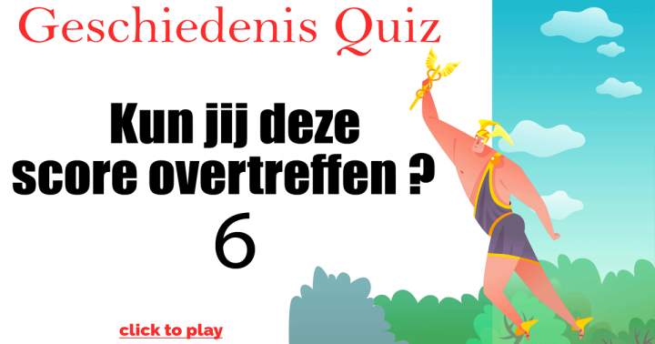 Uitdagende Geschiedenisquiz