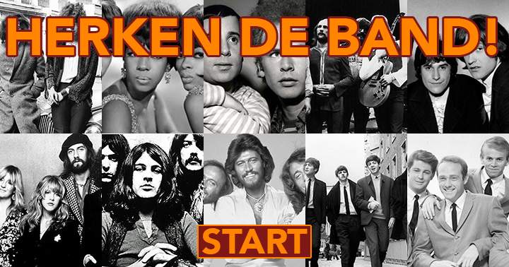 Herken jij deze bands uit de jaren '60?