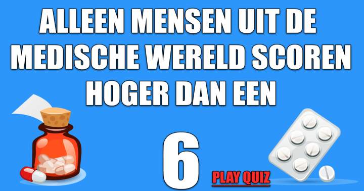 Speel onze medische quiz