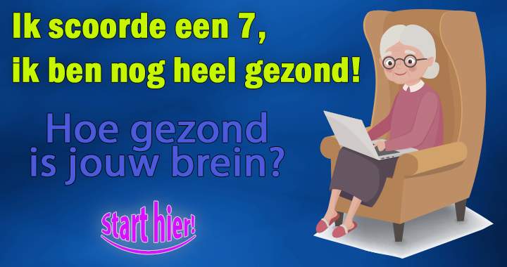 Test hier hoe gezond je brein is!