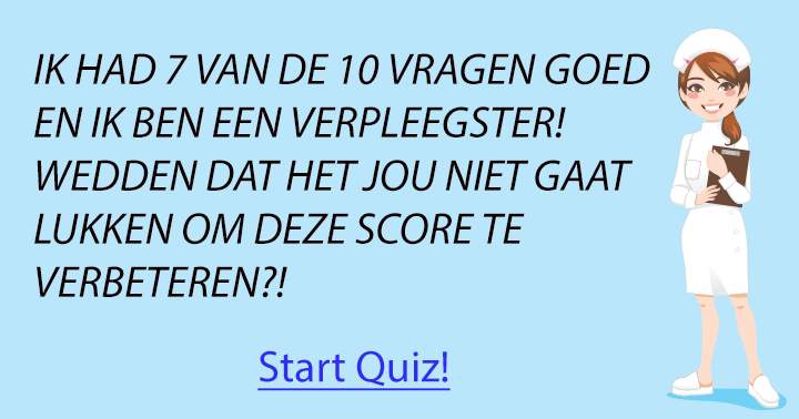 Versla jij mij in deze quiz over geneeskunde?