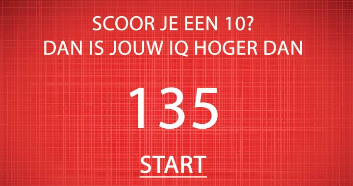 Hoe hoog is jouw IQ?