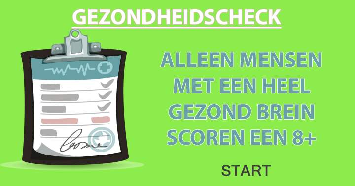 Controleer de gezondheid van je hersenen