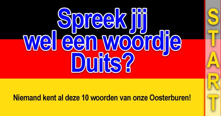 Kan jij een praatje maken met onze buren?