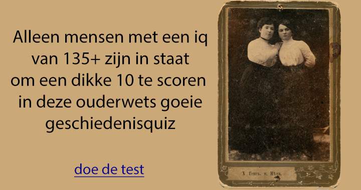 Waag jij je aan deze pittige geschiedenis quiz?