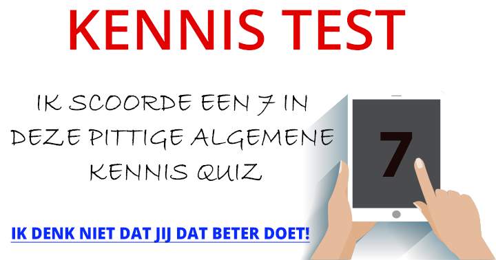 Kennis test