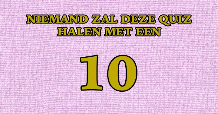 Algemene kennis quiz