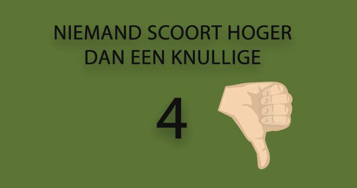 Ben jij de eerste die hoger dan die knullige 4 scoort?