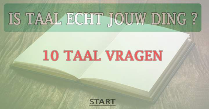 10 taal vragen