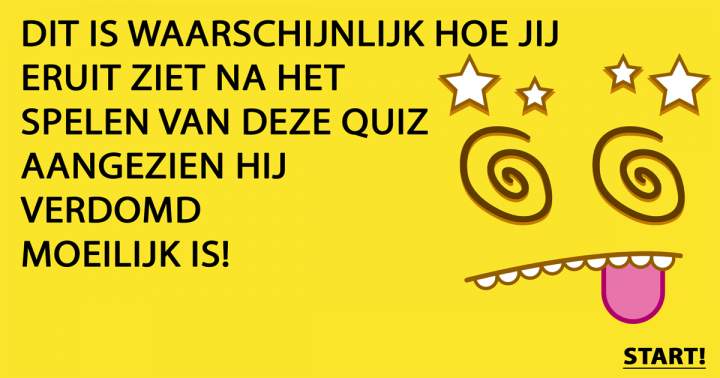 Moeilijke Algemene Kennis Quiz