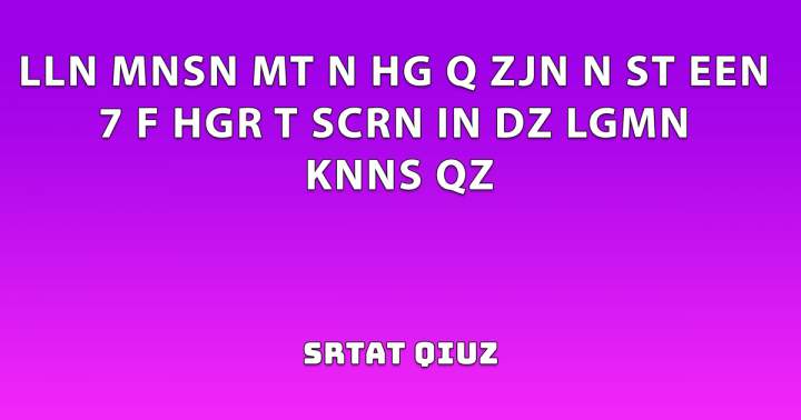 Algemene Kennis Quiz 